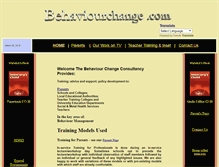 Tablet Screenshot of behaviourchange.com